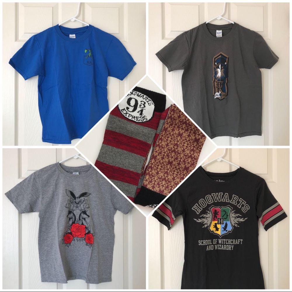 Bundle of Harry Potter merchandise